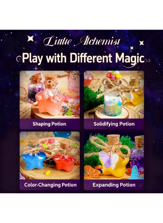 JAYATO Tiny Magic Wizard Potion Children DIY Toy Making Material Pack Creative Handmade Children's  Witch Magic Potions DIY Toy Gifts for Birthday Party, Teens, Boys' and Girls' - Image 3